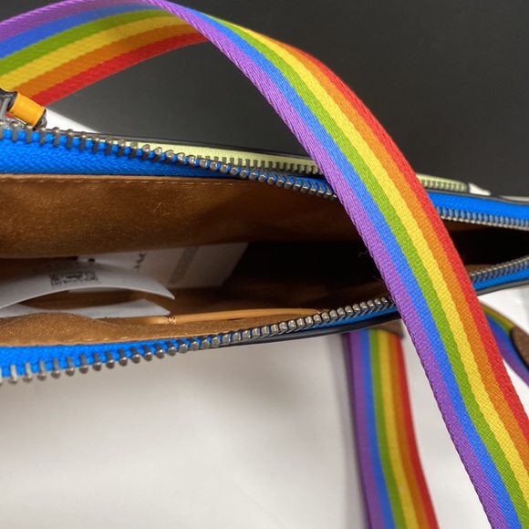 Coach Pride Holden Crossbody Rainbow Signature Strap, Detachable